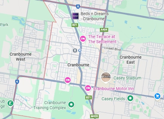Cranbourne service area